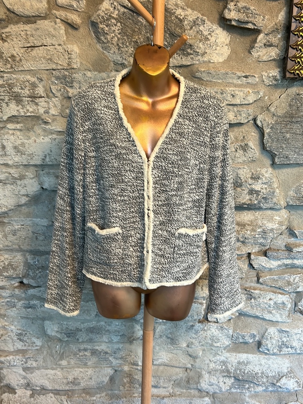 Black & Cream Jacket